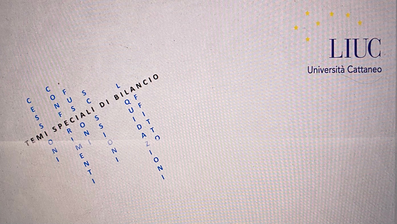 Finanza straordinaria e rischio d’impresa 2025/2026